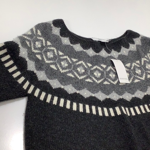 Ann Taylor Loft rabbit fur blend sweater dress size Small NWT - Picture 6 of 11